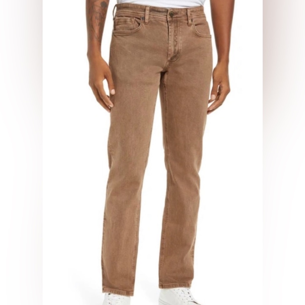 NWT Blank NYC Stanton Straight Fit Men's Jeans in Sandcastle Size 38x32